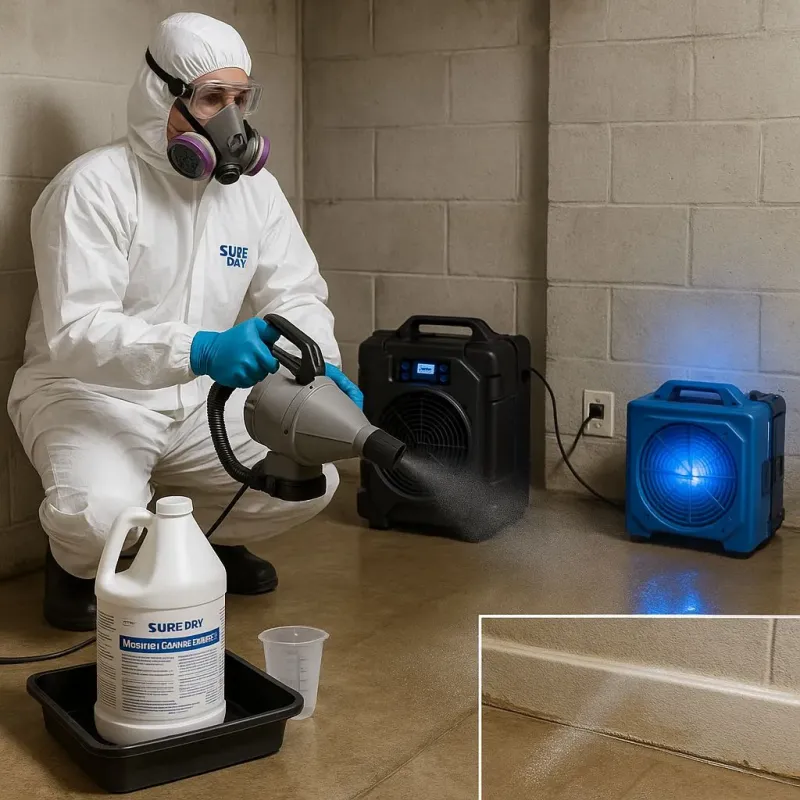 Sanitization and Odor Removal process in Wolfdale, PA