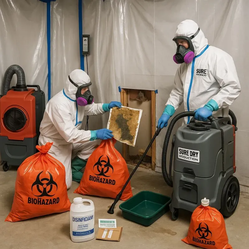Contaminated Water Handling Protocols process in Wolfdale, PA