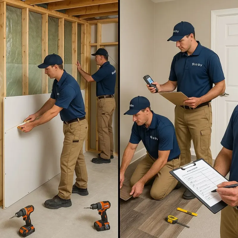 Repairs and Reconstruction process in Wolfdale, PA