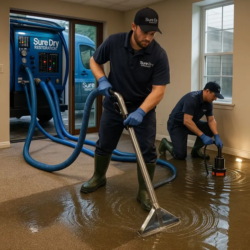 Water Extraction and Removal process in Wolfdale, PA